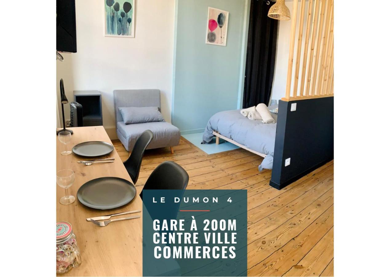 Le Dumon 4 - Studio Neuf Lumineux Calme - Wifi - Gare 200M Ажен Экстерьер фото